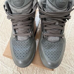 Reebok Gray Athletic Shoes
